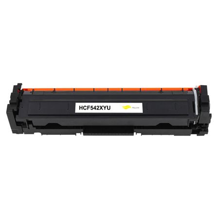 HP 203X Yellow Compatible High-Yield Toner Cartridge (CF542X)