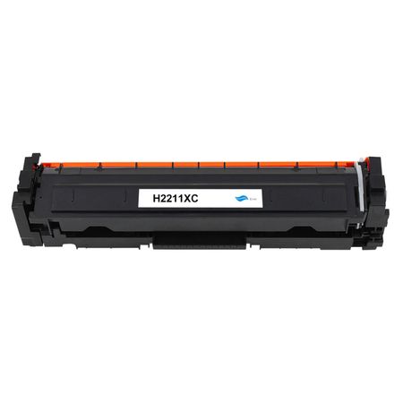 HP 207X Cyan Compatible High-Yield Toner Cartridge (W2211X)
