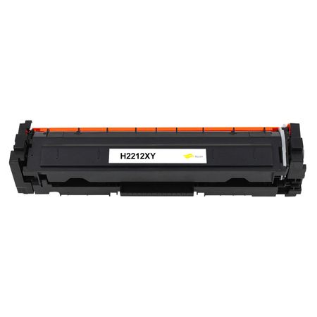 HP 207X Yellow Compatible High-Yield Toner Cartridge (W2212X)