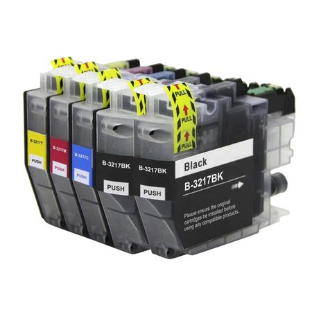 5 Pack Brother LC3217 Compatible High-Yield Ink Cartridges