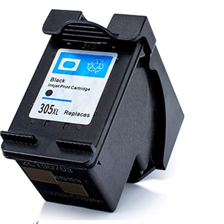 HP 305XL Black High Yield Remanufactured Ink Cartridge (3YM62AE)